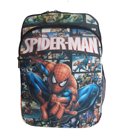 Morral Unisex Sublimado CALZADO GUERREROS TX-010 Spider Man II Multicolor